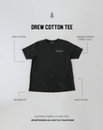 The Drew Tee | Black