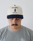 The Logan: Cream | Classic Navy