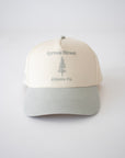 The Logan Hat: Cream | Stone Grey