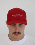 The SRT Running Hat : Cherry Street Red