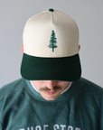 The Hudson Hat: Pine Street Green/Natural