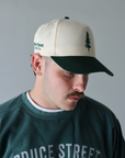 The Hudson Hat: Pine Street Green/Natural