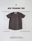 The Ace Training Tee | Graphite