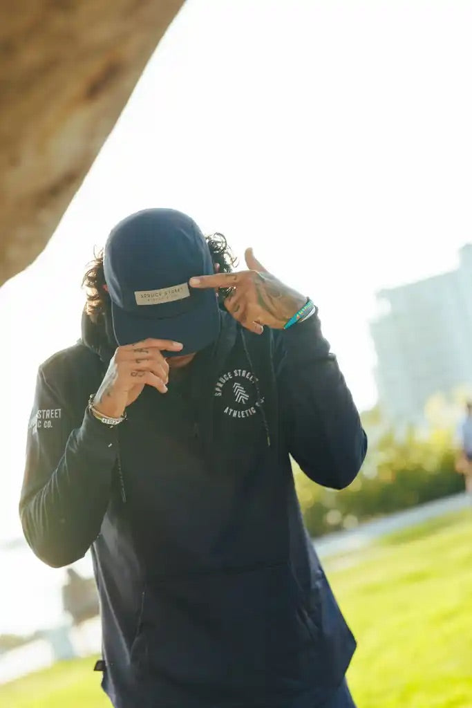 The Ace Run: Classic Navy | Reflective Grey