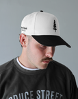 The Hudson Hat: Broad Street Black/White