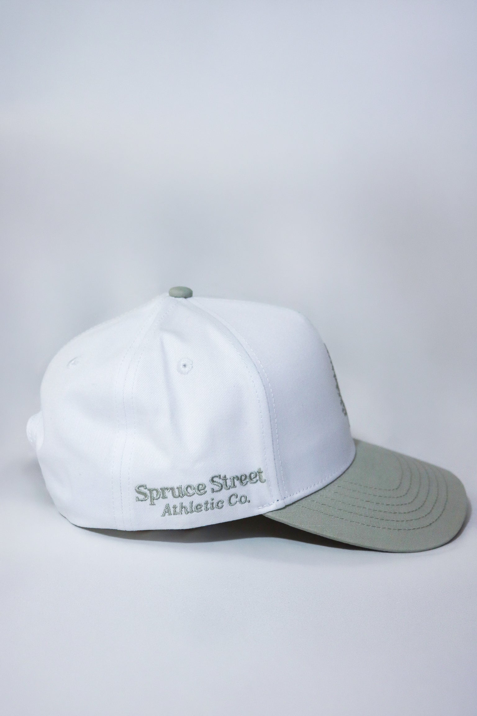 The Hudson: White | Stone Grey