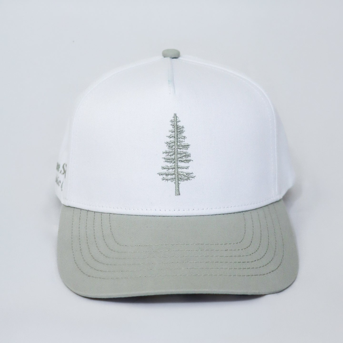 The Hudson: White | Stone Grey