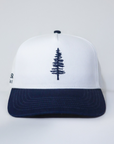 The Hudson: White | Classic Navy